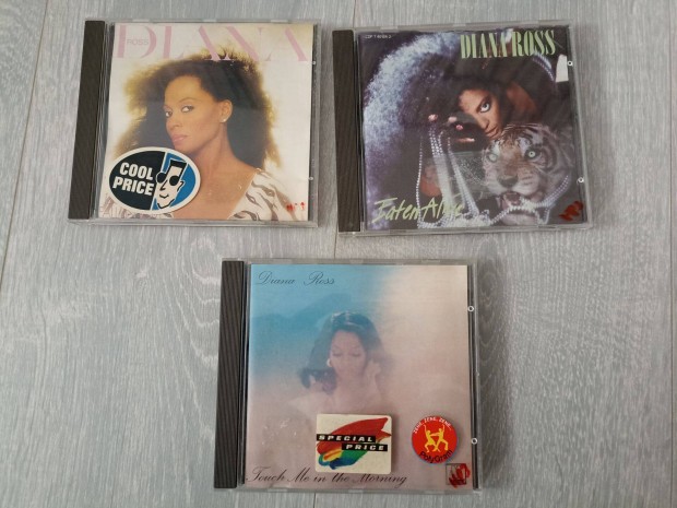 3 db Diana Ross gyri cd album