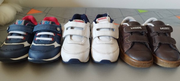 3 db Fisher Price -Reebok - Lacoste kiscipk