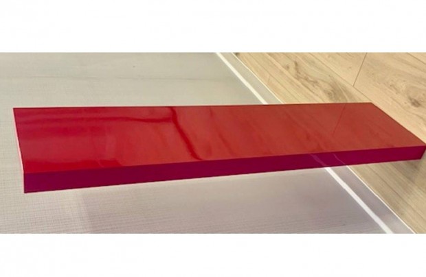 3 db Ikea magasfényű, magenta-pink fali Lebegő Polc