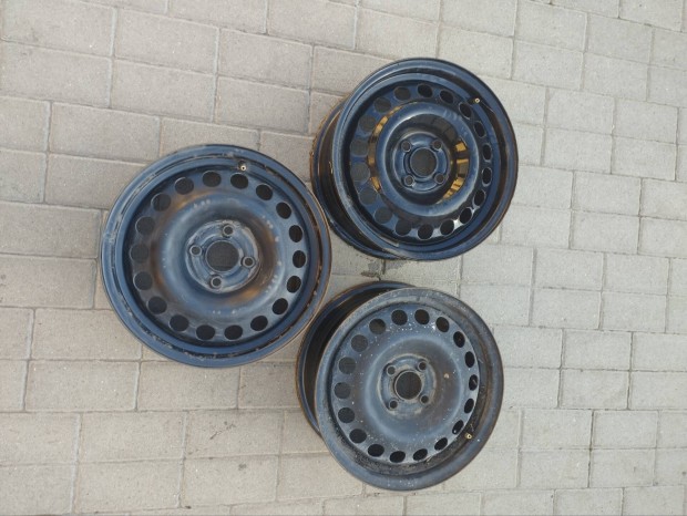 3 db Opel GM 4x100 6Jx15 H2 felni