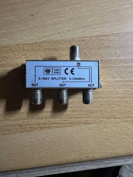 3 db Splitter 2 db 2 utas s 1 db 3 utas