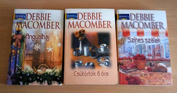 3 db. Debbie Macomber ktet egyben