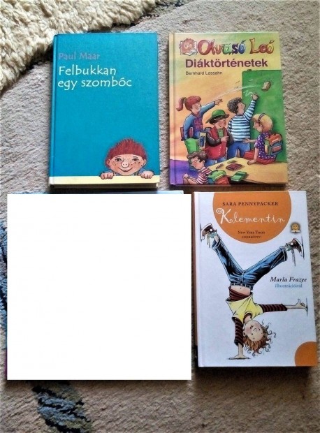 3 db. kedvelt ifjúsági, relaxációs könyv