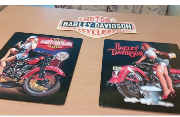 3 db-b�l �ll� Harly Davidson dekort�bla elad�