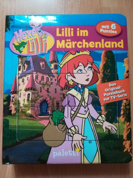 3 db német nyelvű puzzle mesekönyv együtt 2000 Ft