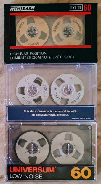 3 db reel to reel kazetta kiváló állapotban, egyben eladó