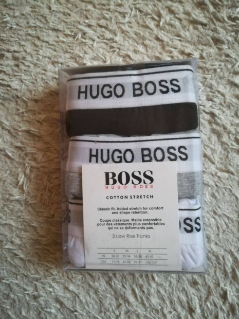 3 db j eredeti L mret Hugo Boss boxer