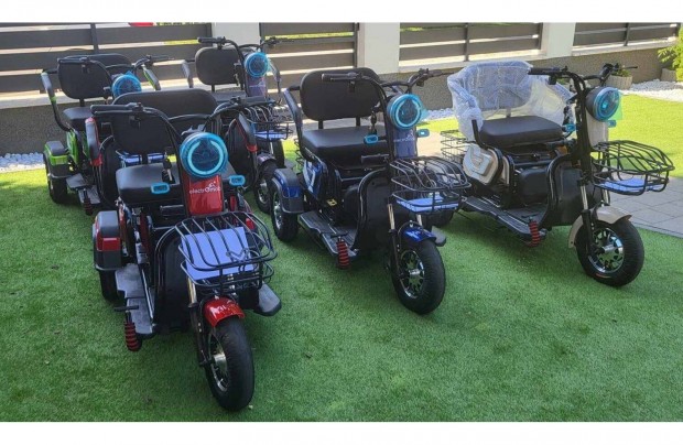 3 v garancia j elektromos moped robog rokkantkocsi tricikli kiszll