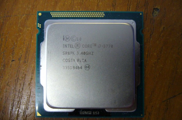 3.gen Intel Core i7 3770 CPU akci!