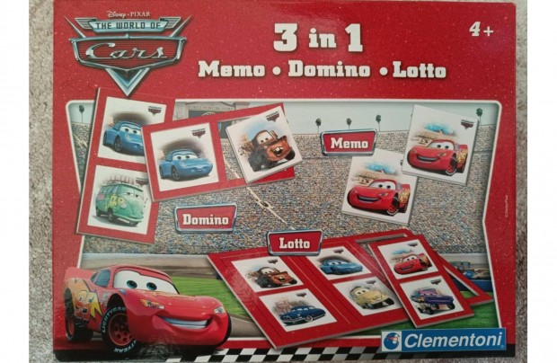 3 in 1 Memo, Domino, Lotto (Verds)