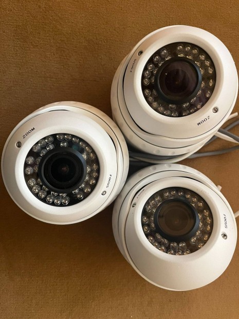 3 kamers 2,4 MP-Es Sony kameraszett Techson rgztvel elad