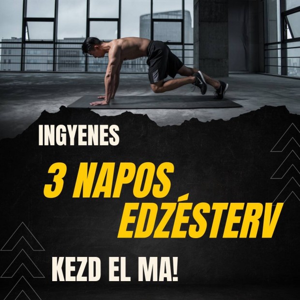 3 napos Edzsterv