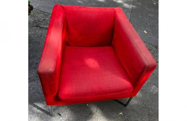 3 piros hasznlt klappsta fotel
