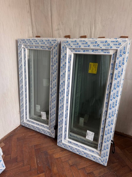 3 rétegű műanyag ablak 60x120 Raktárról!