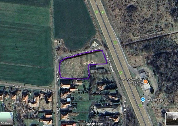 3 telek egyben elad� Jobb�gyiban  befektet�knek j� lehet�s�g a 21-es