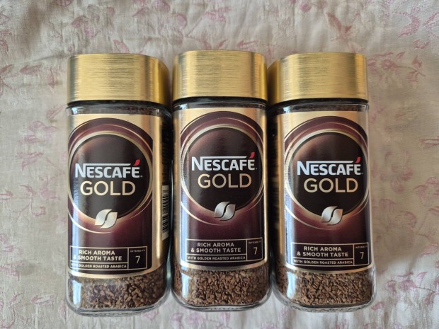 3db 100g-os Nescafe Gold Instant Kv