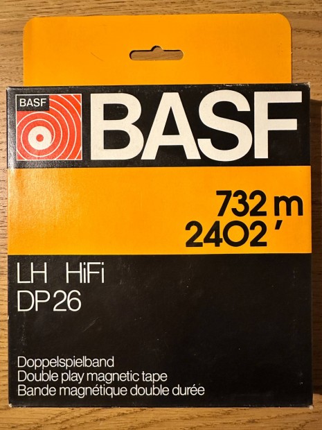 3db BASF eredeti bontatlan Orss magnszalag DP26 18cm