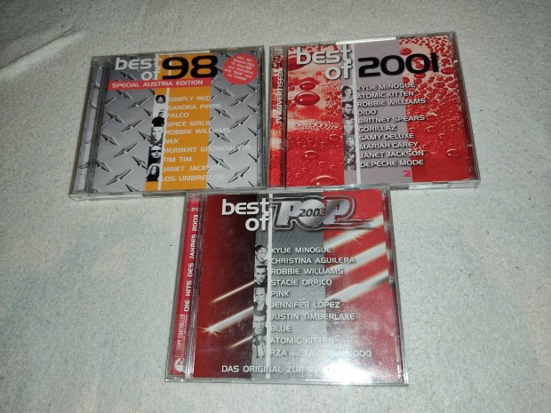 3db Best of '98/2001/2003 CD egyben (6 lemez)