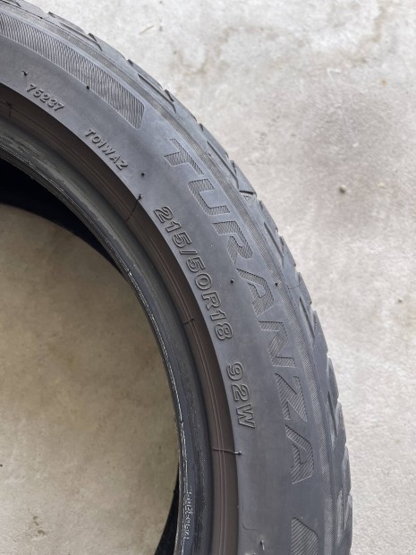 3db Bridgestone Turanza 215/50/R18 nyári gumi
