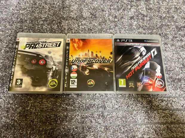 3db Eredeti Need for Speed NFS Playstation 3 PS3 játék