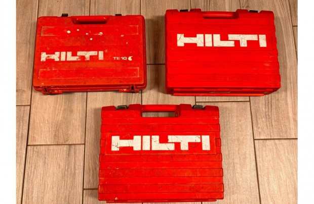 3db Hilti Szerszmos gptart koffer tska