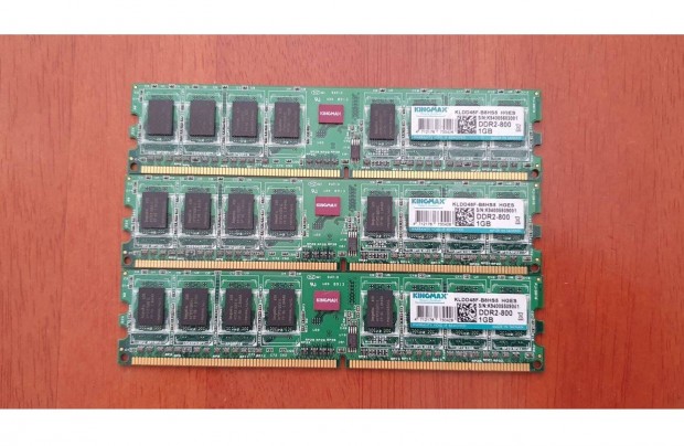 3db Kingmax DDR2 800 1GB memria ram modul