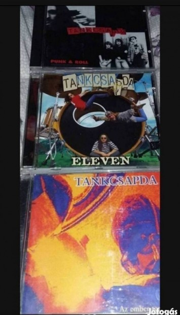 3db Tankcsapda CD 