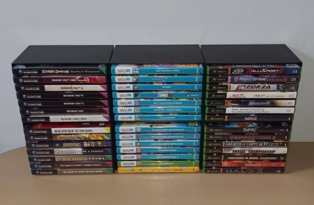 3db falra szerelhető, összeilleszthető 14 férőhelyes DVD tartó
