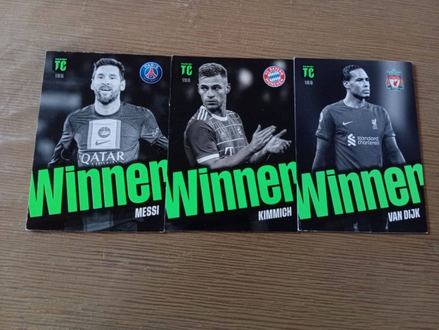 3db winner football card