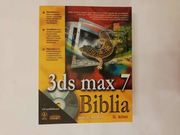 3ds max 7 Biblia I-II. ktet, CD-mellklettel