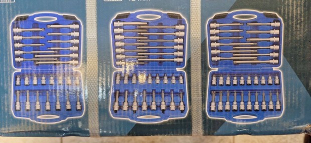 3in1 Dugókulcs szett 88-részes Torx imbulsz 1/2