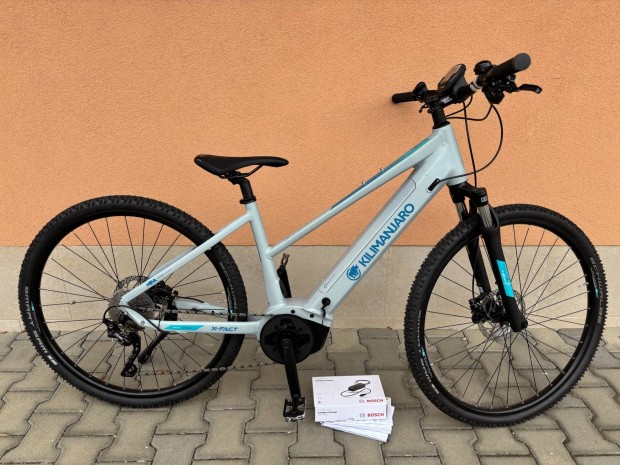 3km-es Kilimanjaro Nova Cross ebike, performance 65Nm 500Wh, garancia