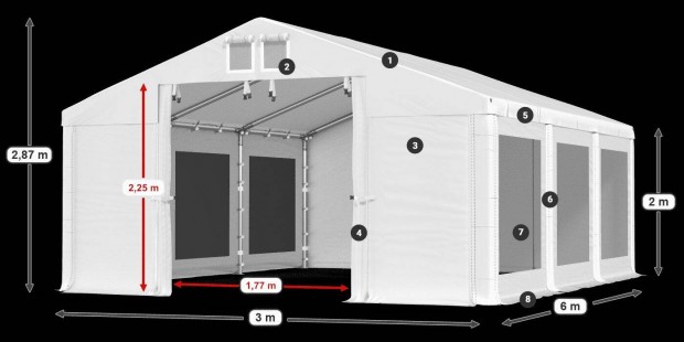 3x6 3mx6m Parti stor Party stor Partstor j!!