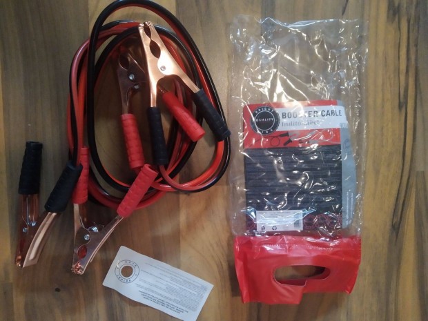 400A Booster cable Bright Ride Indítókábel bikakábel 2x2.5m