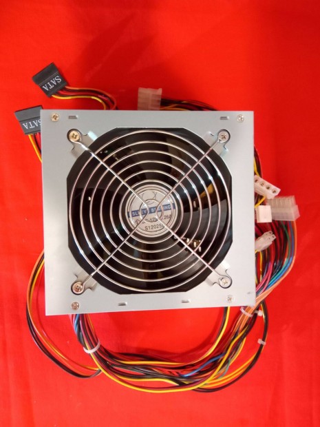 400W számítógép tápegység 2*SATA, 12 cm ventilátor. LC-8400BTX. Posta