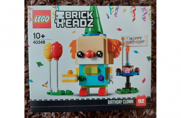 40348 LEGO Brickheadz Szlinapi bohc Bontatlan, j, Hibtlan!