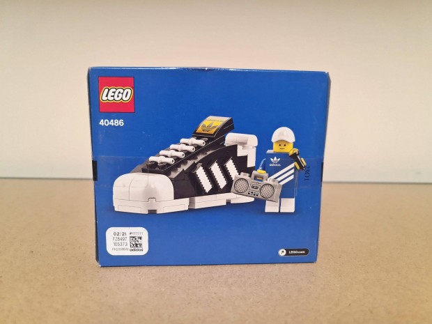 40486 Lego Iconic Mini Adidas originals superstar j, bontatlan