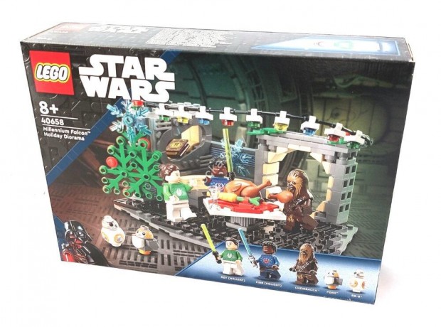 40658 LEGO(R) Star Wars(tm) – Millennium Falcon ünnepi dioráma