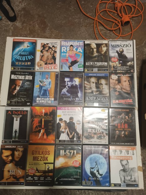 40 db DvD film egyben vagy külön külön is