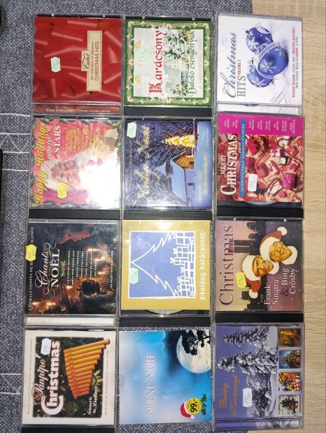 40 db karácsonyi cd lemez csomagban