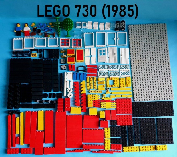 40 ves LEGO Basic Building Set 730 (1985), hinytalan