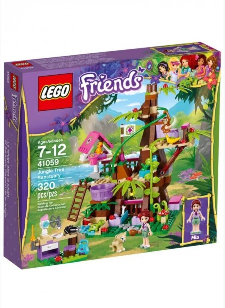 41059 - LEGO Friends Dzsungelfa menedk /gyjti, bontott, nagyonszp!