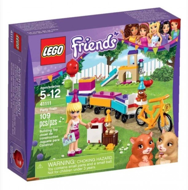 41111 LEGO Friends Partivonat / bontott, nagyon szp!