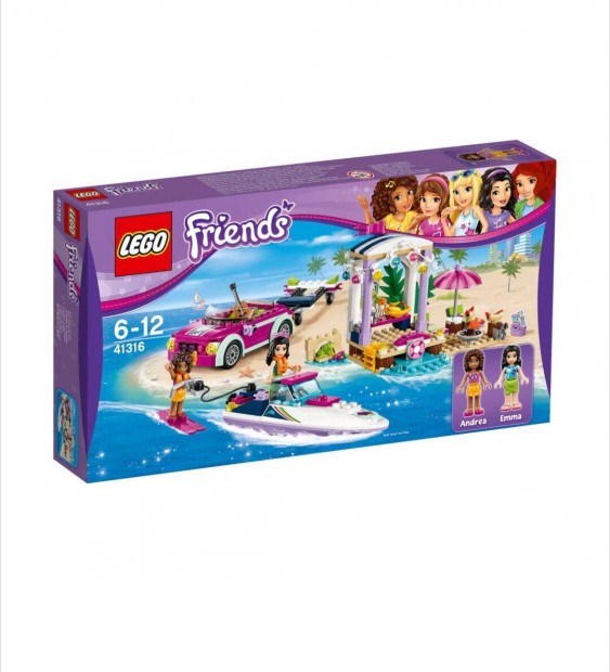 41316 LEGO Friends - Andrea versenymotorcsnak szlltja, gyjti