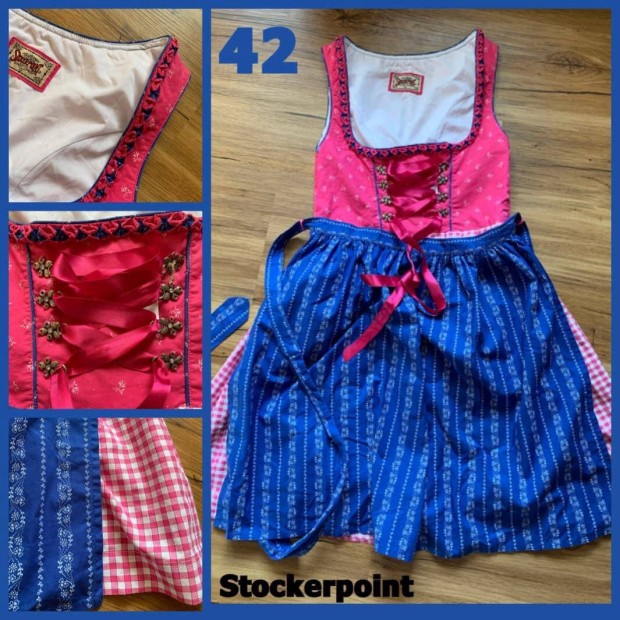 42-es pink-sttkk Dirndl ruha /Stockerpoint/