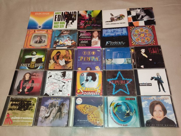 42db Magyar zenei CD csomag egyben