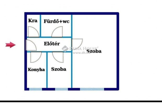 43 nm-es laks elad Krmend #4528761