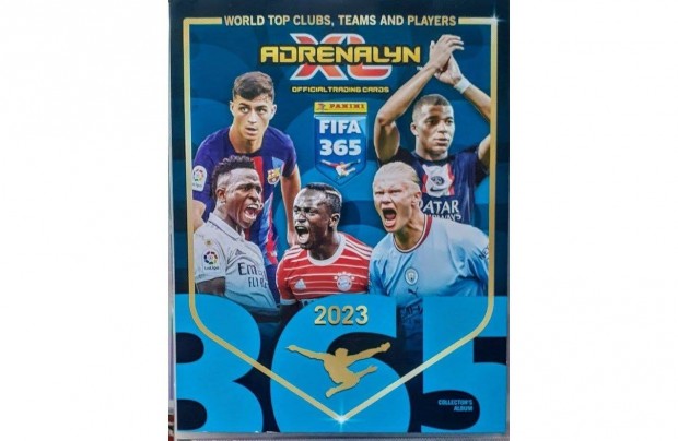 441 darab focis krtya, teljes, kigyjttt Panini FIFA 2023 albummal