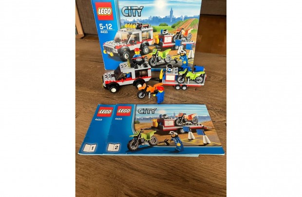 4433 LEGO Dirt bike szlltaut (LEGO Jrm)