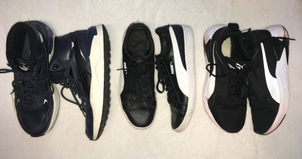 44,5-45-ös méretű bth 29-29,5 cm Puma Sportc cipő-Magasszárú csomag